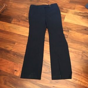 Dark blue Anne Taylor slacks.